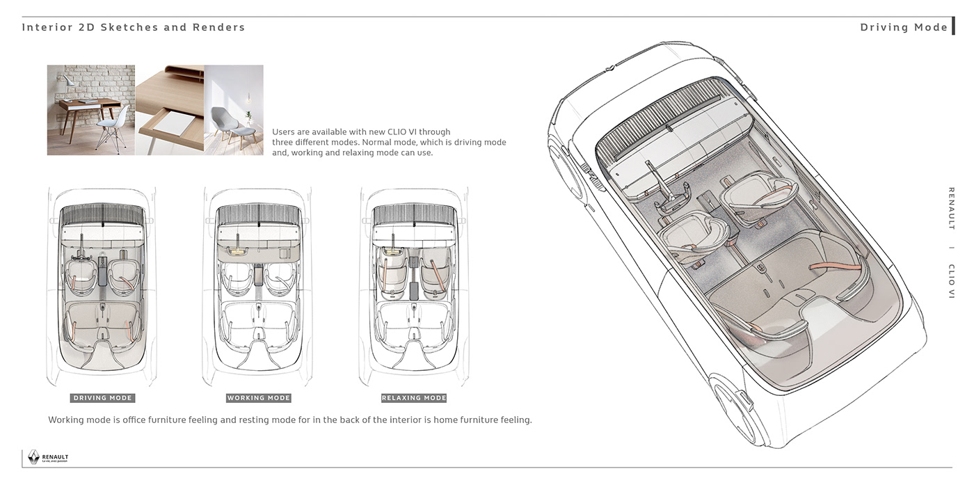 Renault，3d，Automobile design，industrial，vehicle，Automotive design，color and trim desi，renault，