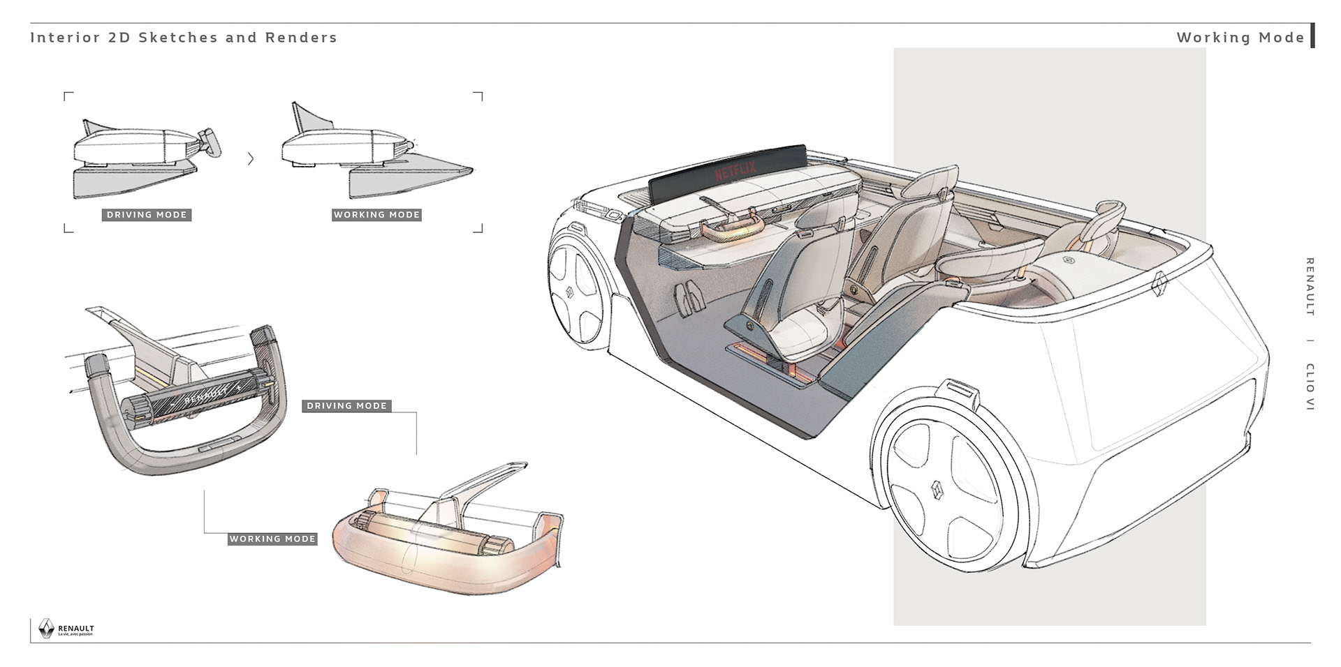 Renault，3d，Automobile design，industrial，vehicle，Automotive design，color and trim desi，renault，