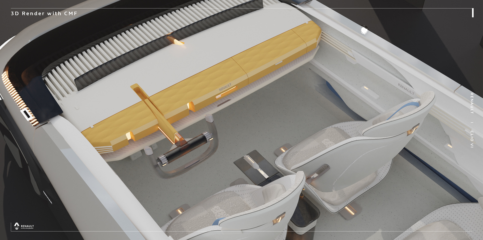 Renault，3d，Automobile design，industrial，vehicle，Automotive design，color and trim desi，renault，