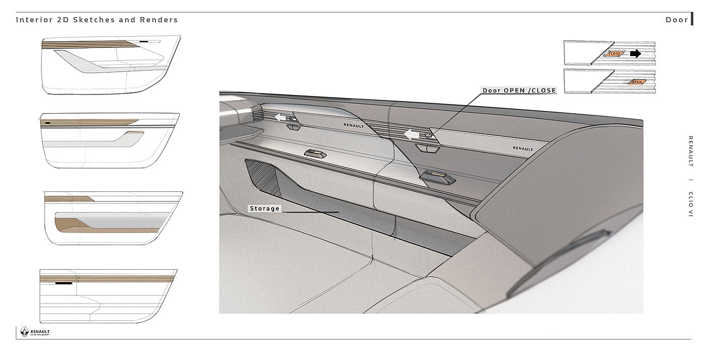 Renault，3d，汽车设计，industrial，交通工具，Automotive design，color and trim desi，雷诺，