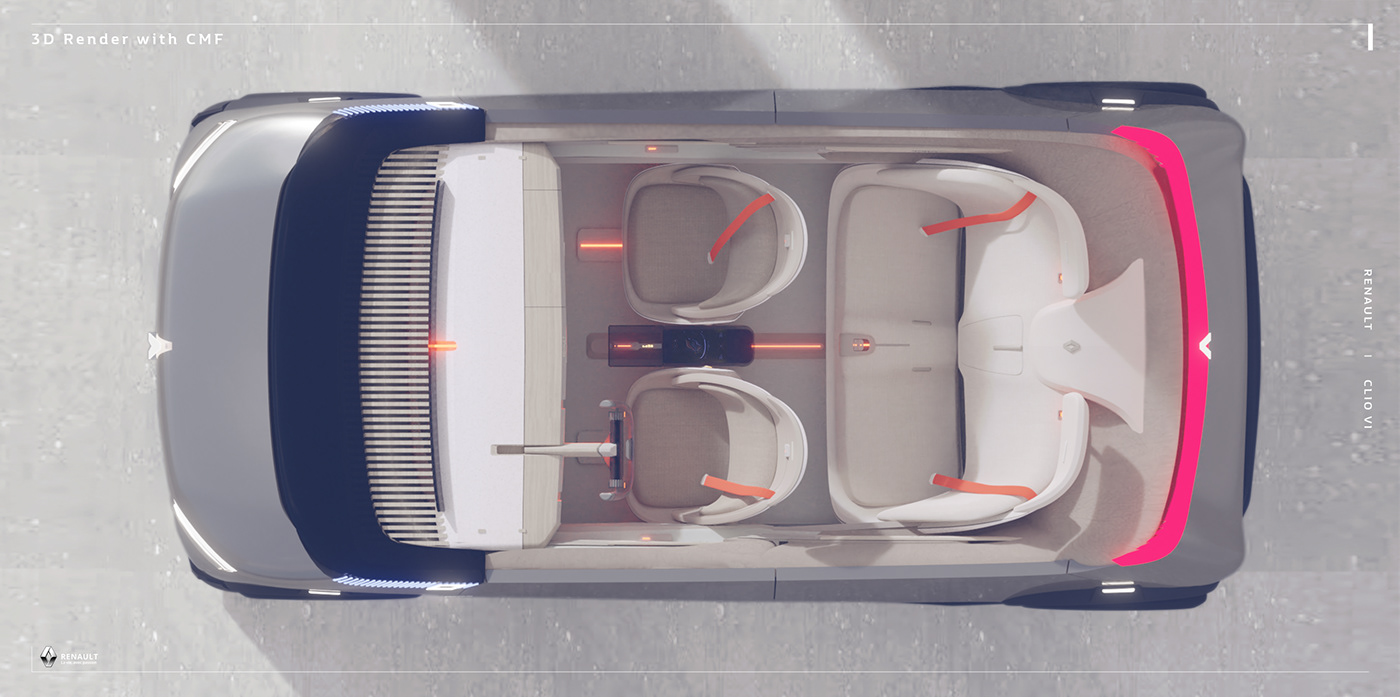 Renault，3d，Automobile design，industrial，vehicle，Automotive design，color and trim desi，renault，