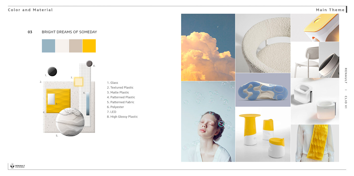 Renault，3d，Automobile design，industrial，vehicle，Automotive design，color and trim desi，renault，