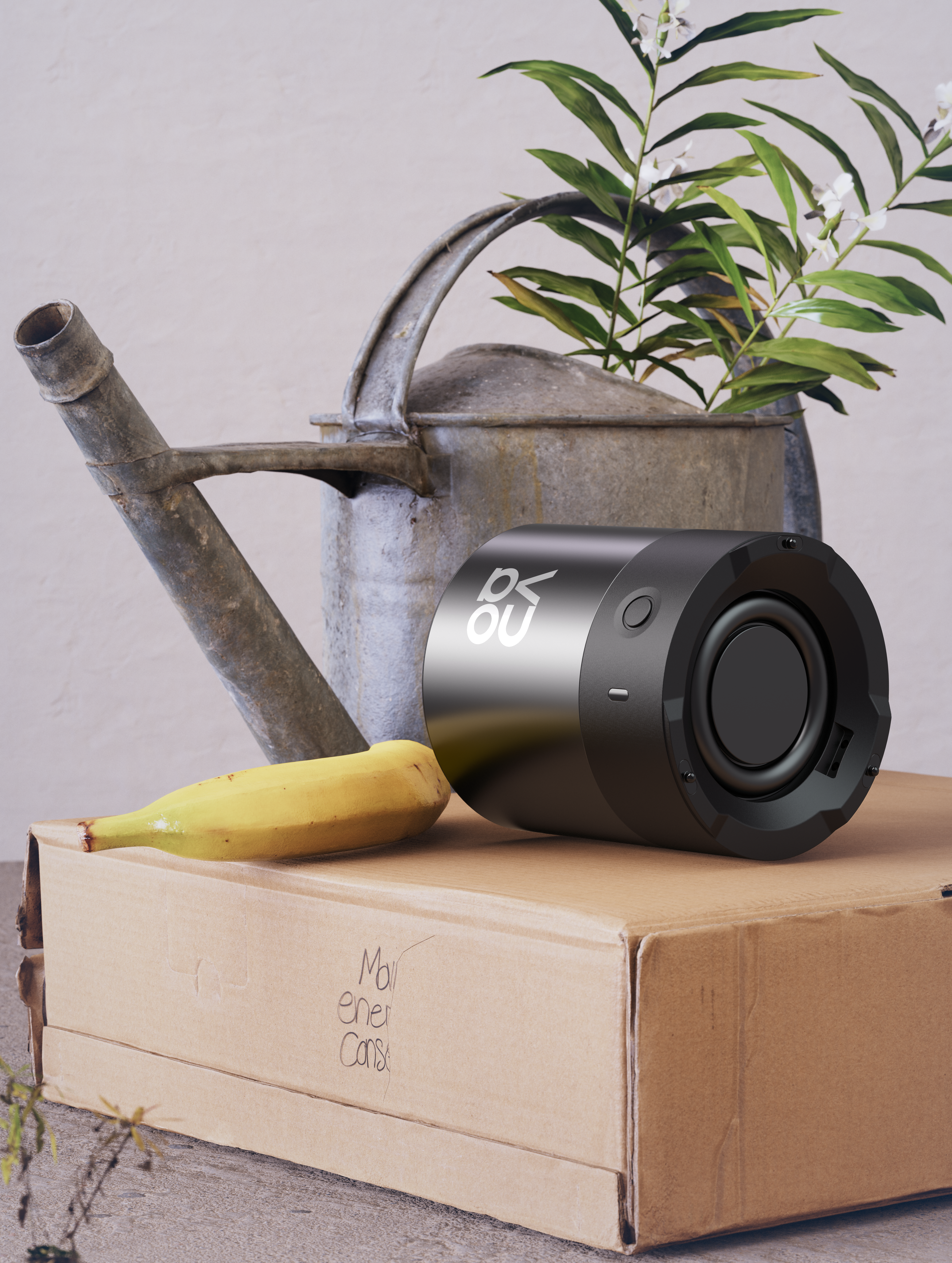 Product rendering，keyshot，3C rendering，Huawei Nova speaker，Huawei mini speaker，