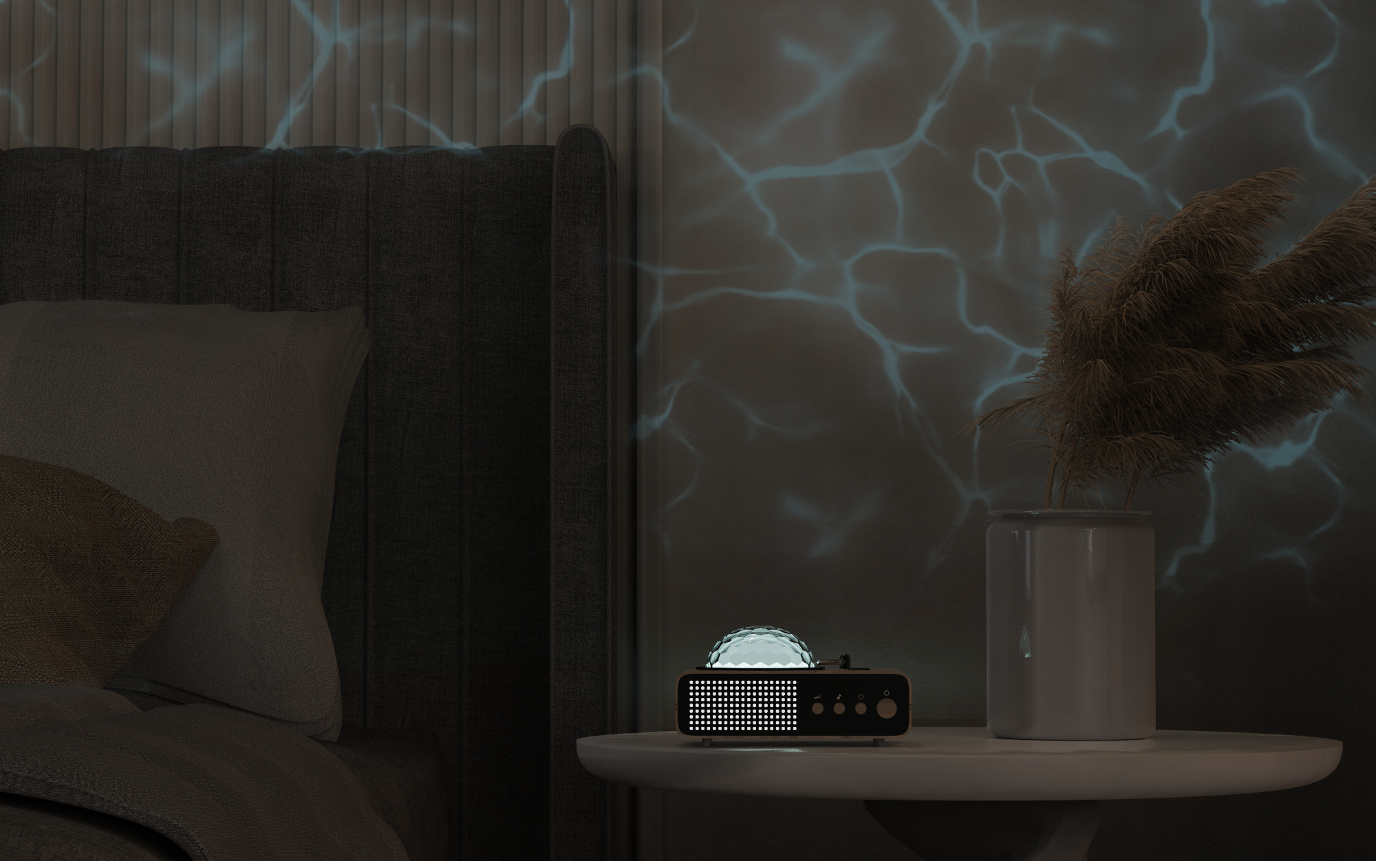 Record player, retro, laser projection lamp, projection lamp，