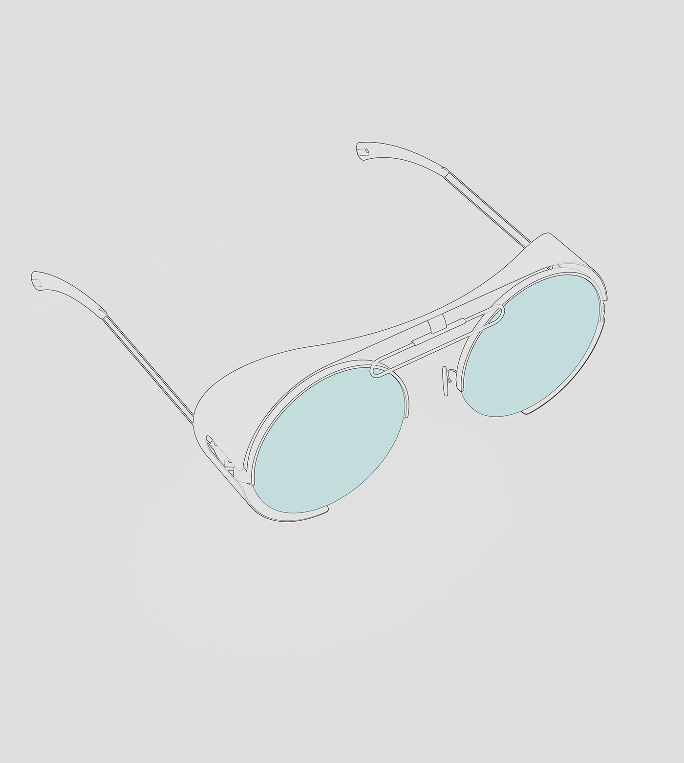 glasses，Sunglasses，Retro，