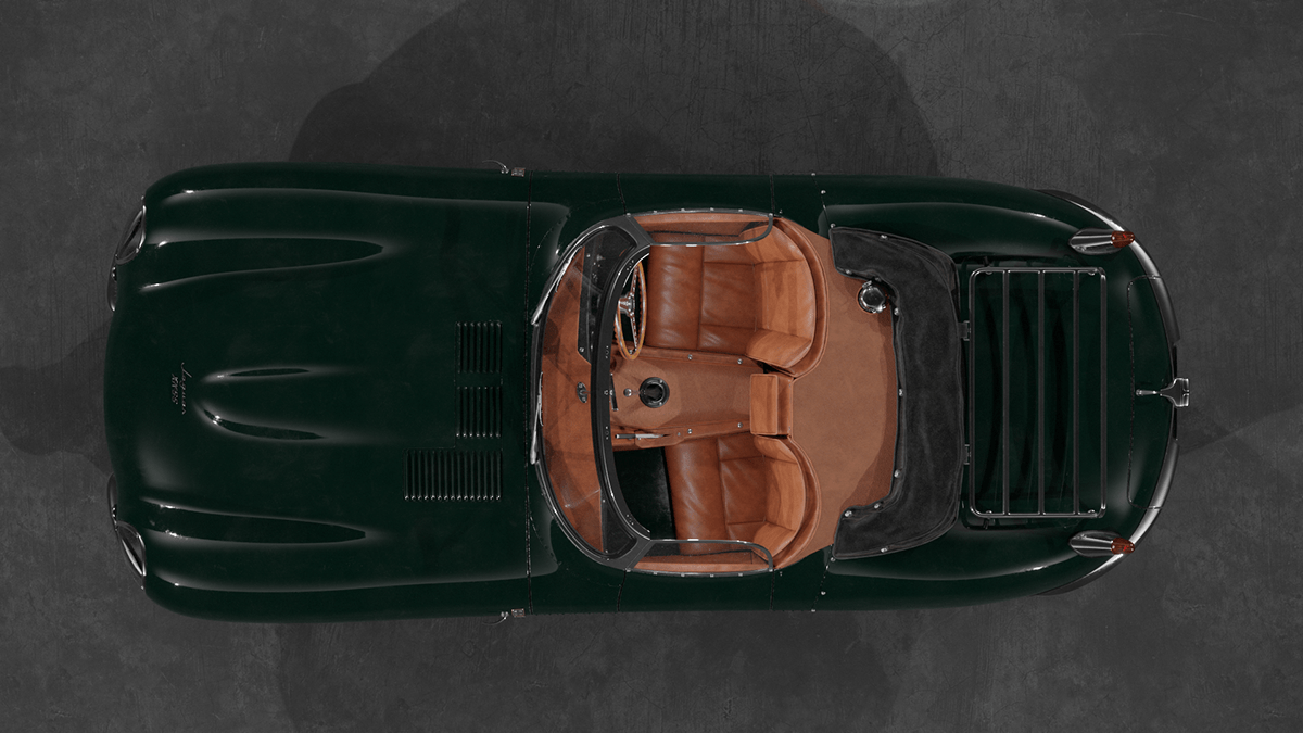 Sports car，Render，cgi，