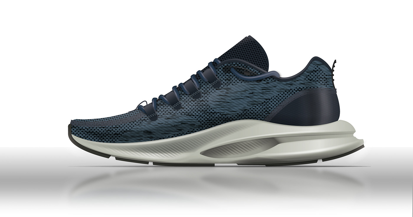 Running shoes，Boots，sketch，