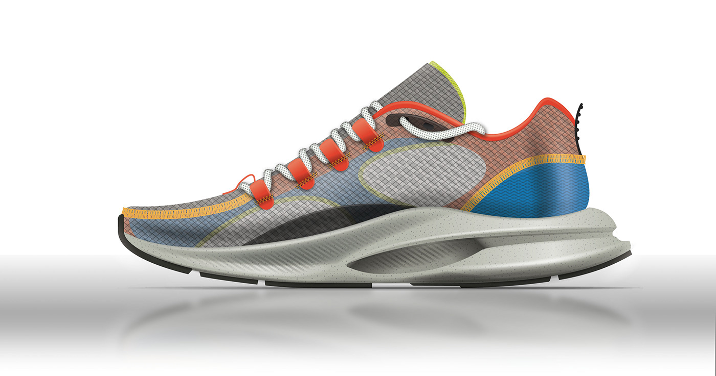 Running shoes，Boots，sketch，