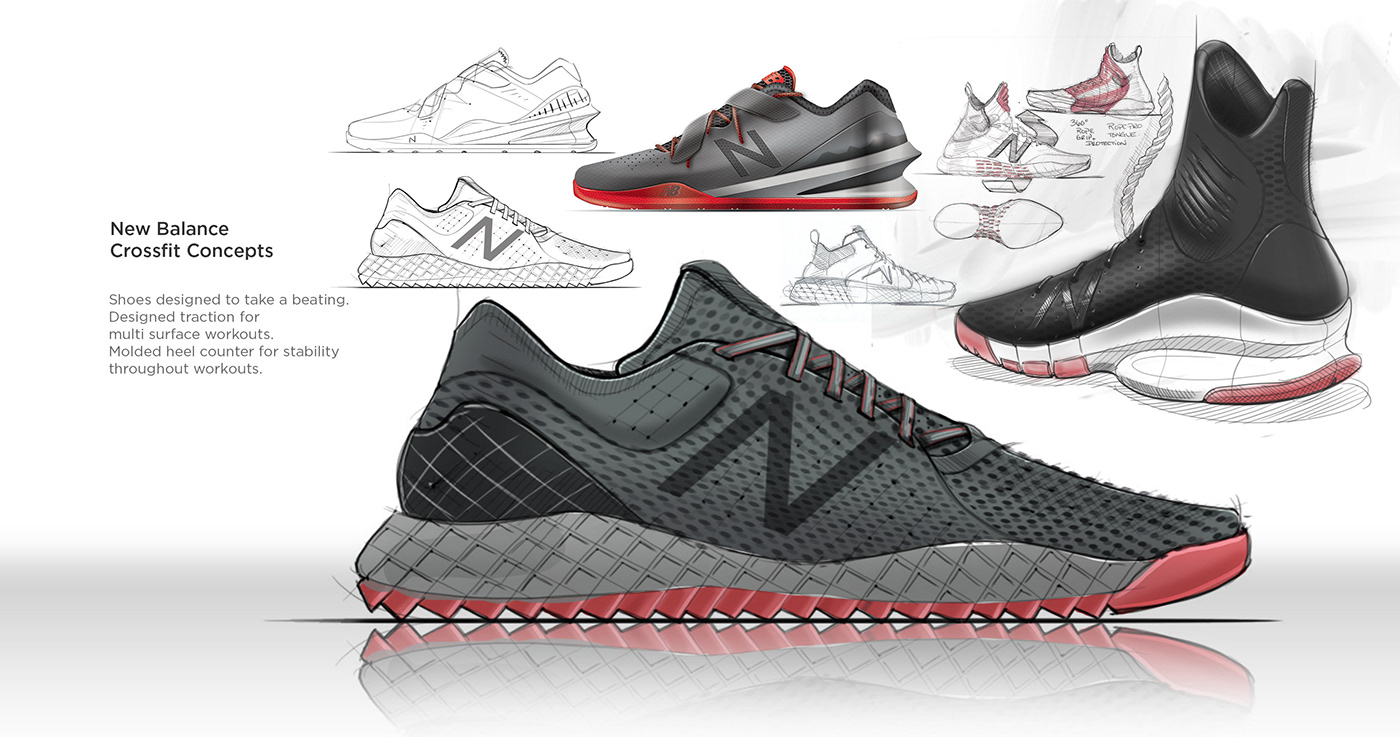 Running shoes，Boots，sketch，