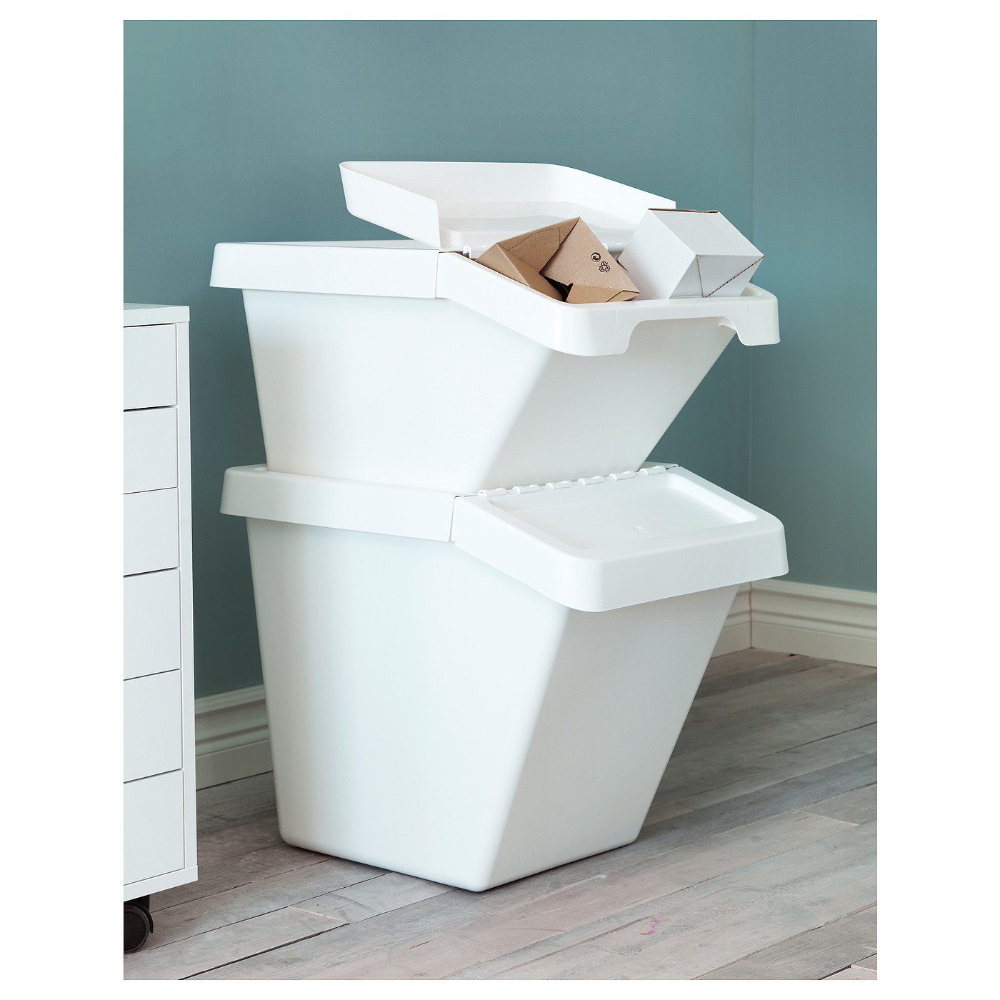 IKEA，trash can，SORT，IKEA，