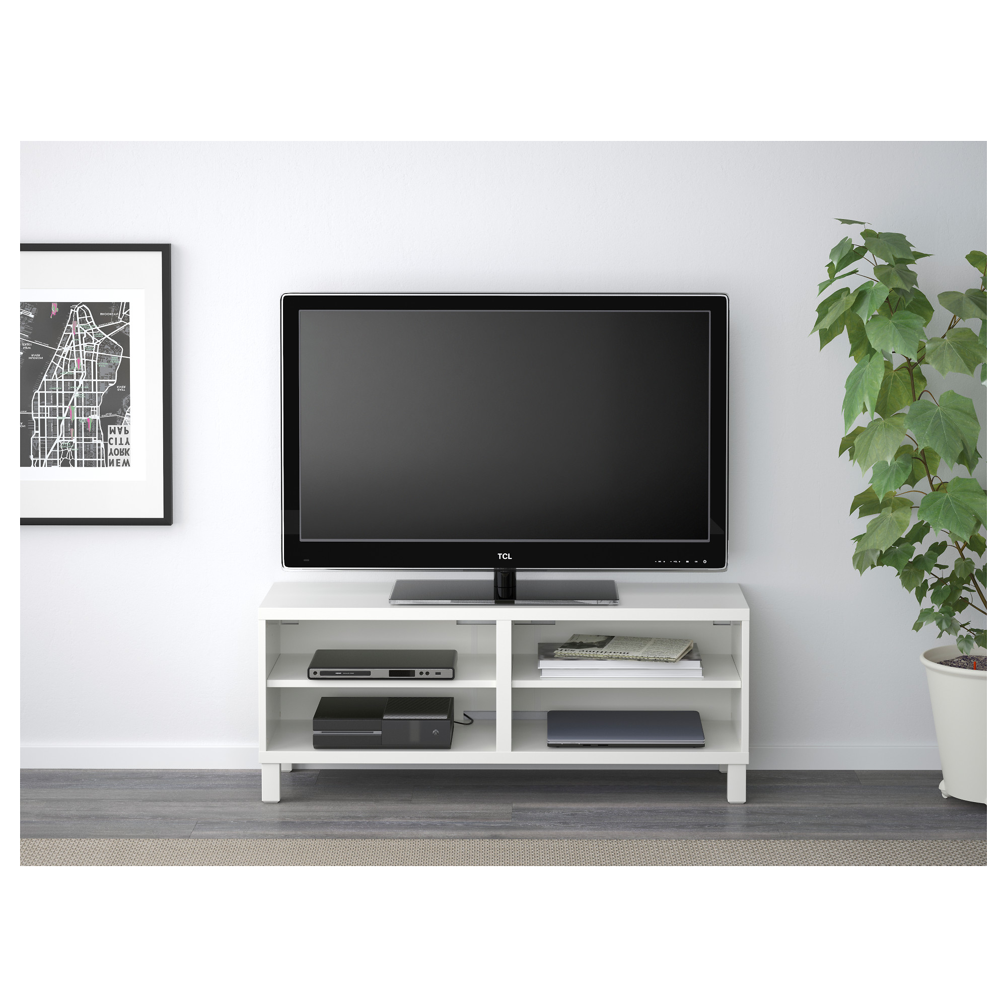 宜家best电视柜,白色 ikea 690.612.27