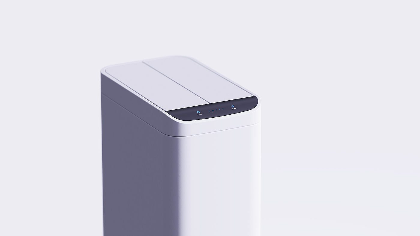 trash can，Inductive trash can，Receive，