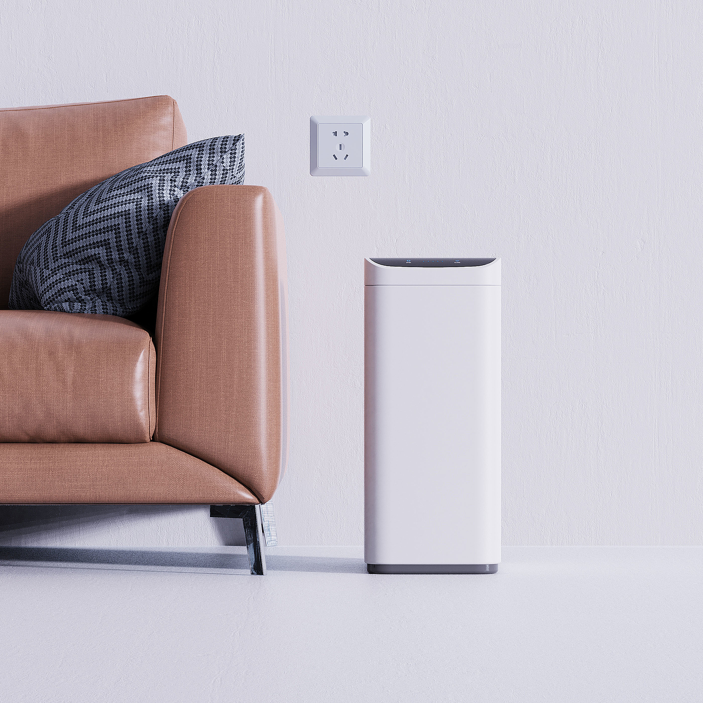 trash can，Inductive trash can，Receive，