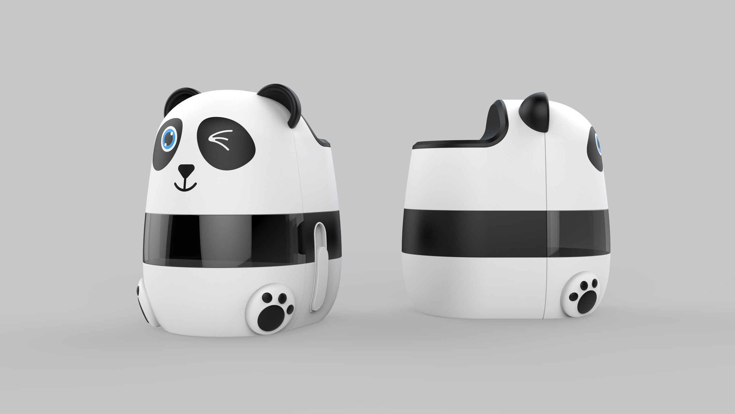 Cartoon modeling，fully automatic，Electric pencil sharpener，Product appearance design，Office Supplies，