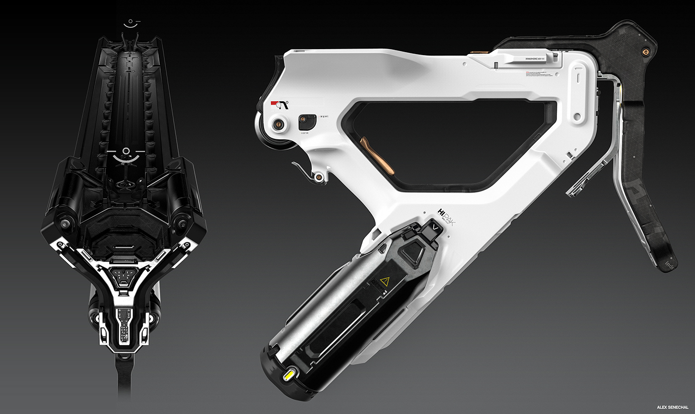 Alex Senechal，arms，Rifle，GARUDA LHOP，Projection rifle，