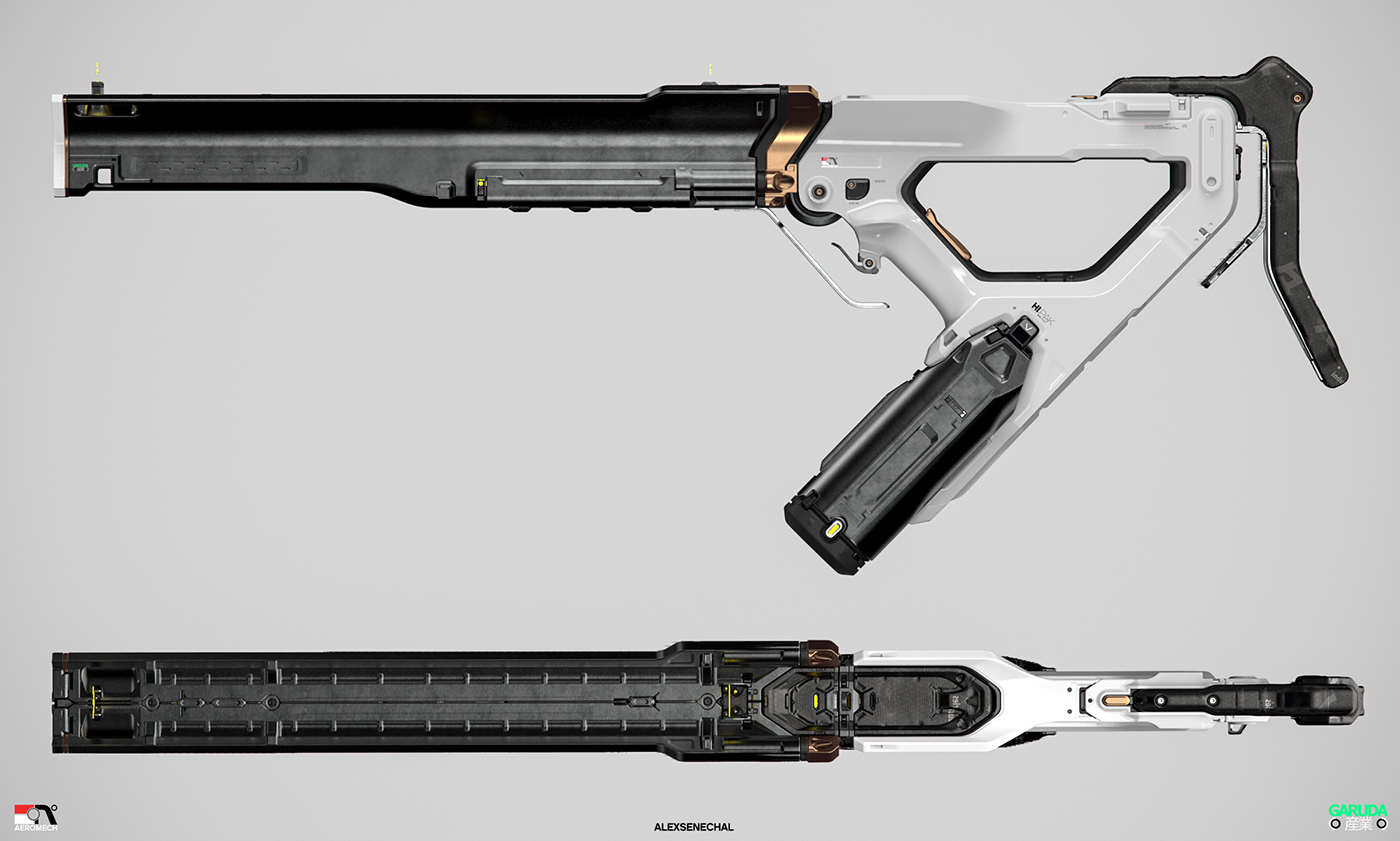 Alex Senechal，arms，Rifle，GARUDA LHOP，Projection rifle，