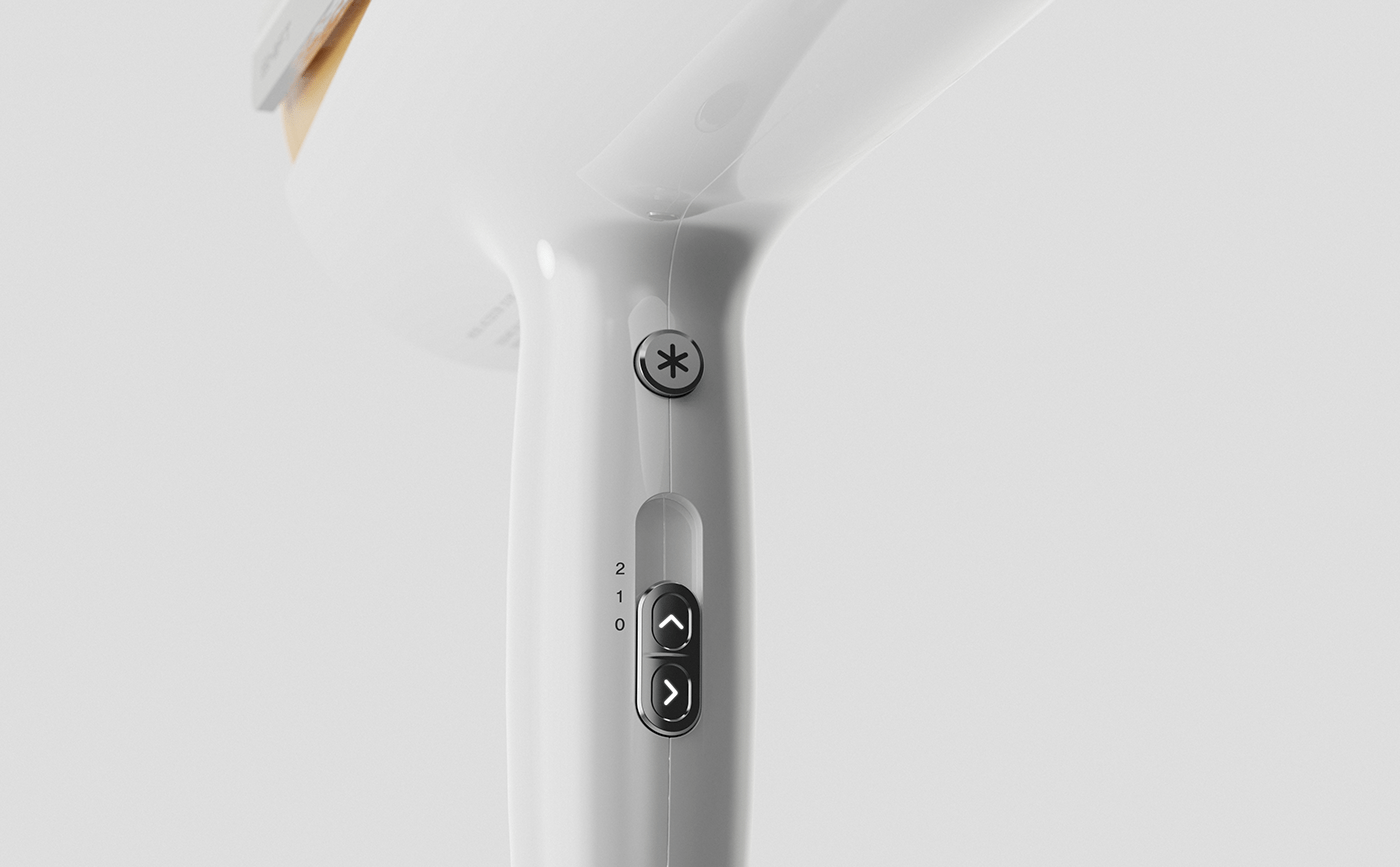 hair drier，shift，Rotation axis，