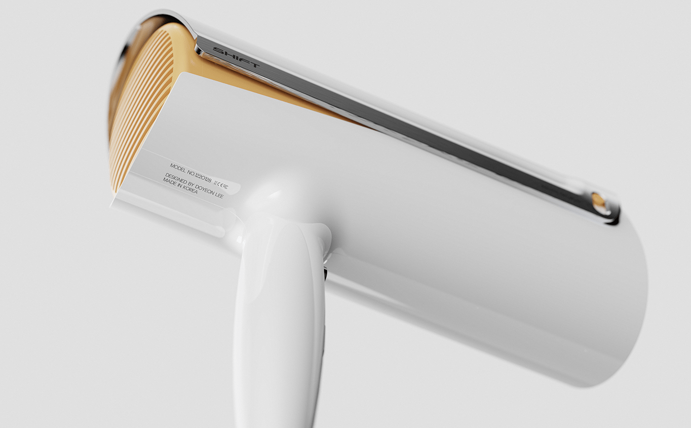 hair drier，shift，Rotation axis，