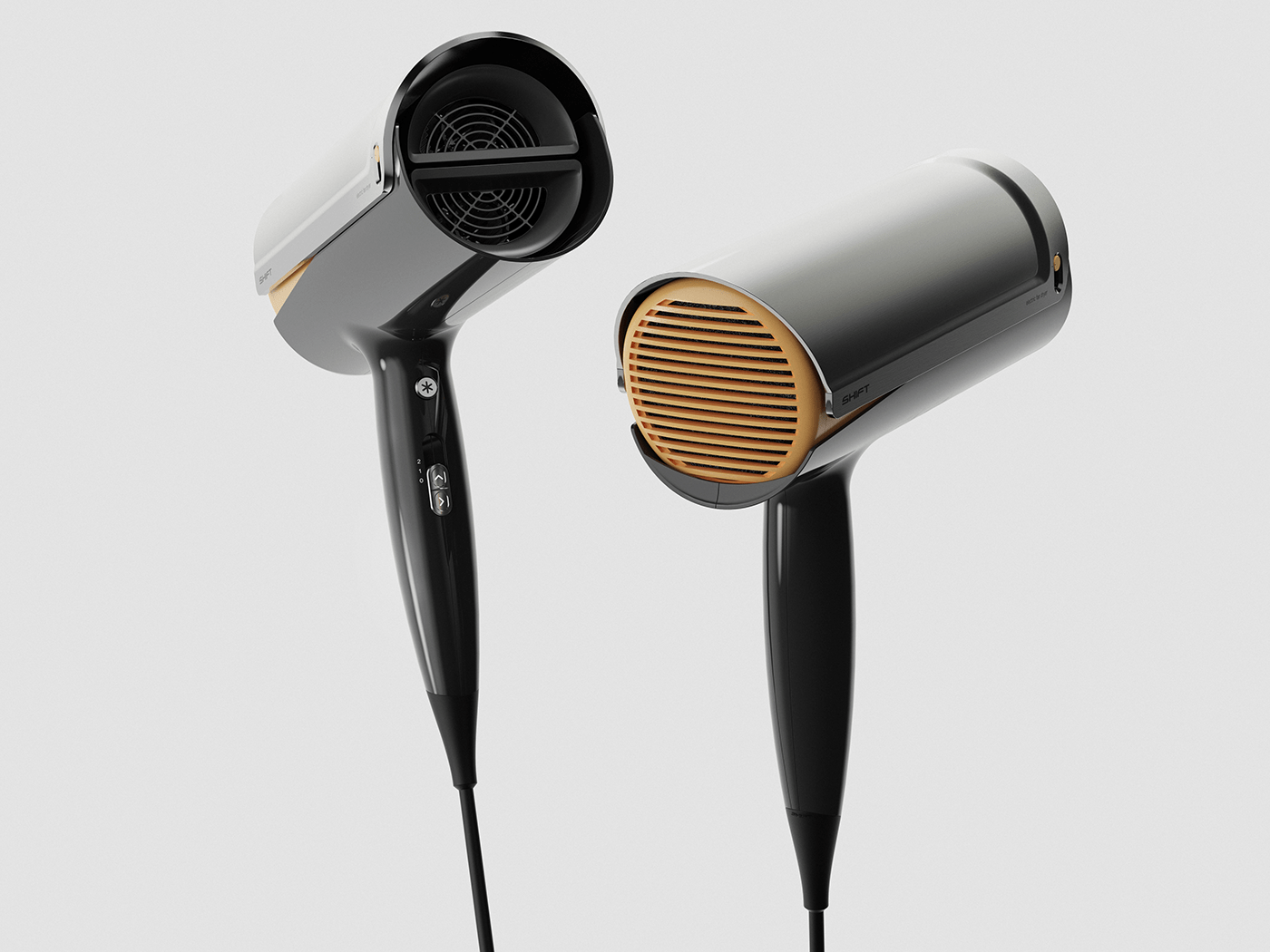 hair drier，shift，Rotation axis，