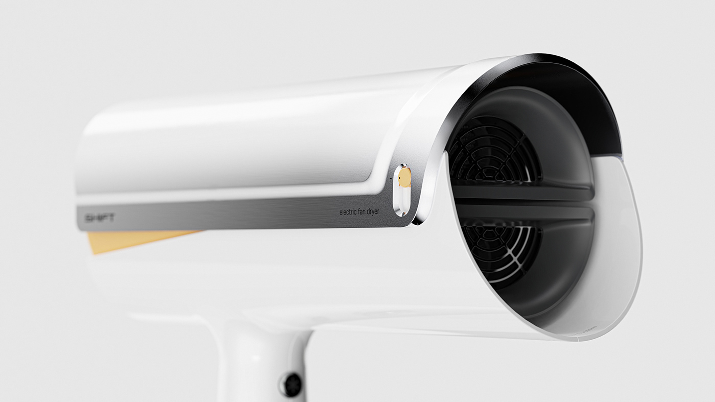 hair drier，shift，Rotation axis，