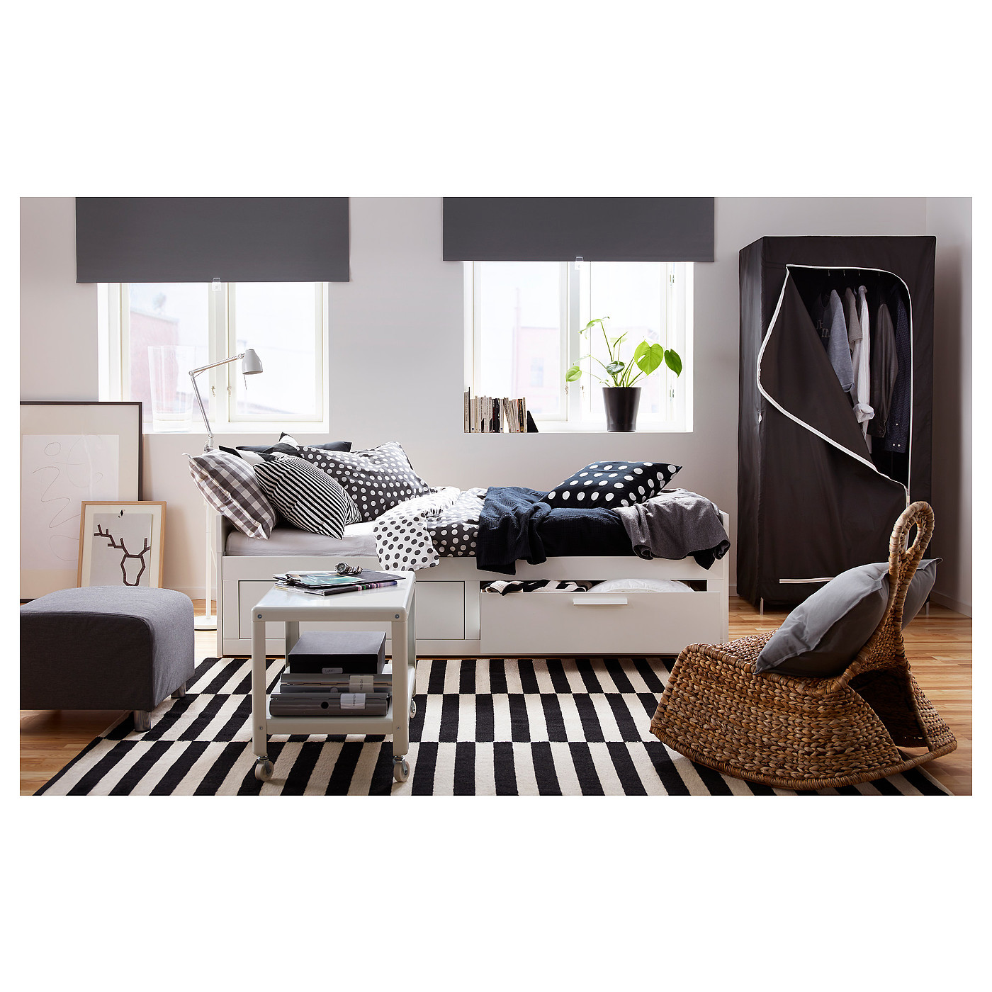 IKEA，Brimnes day bed，IKEA，