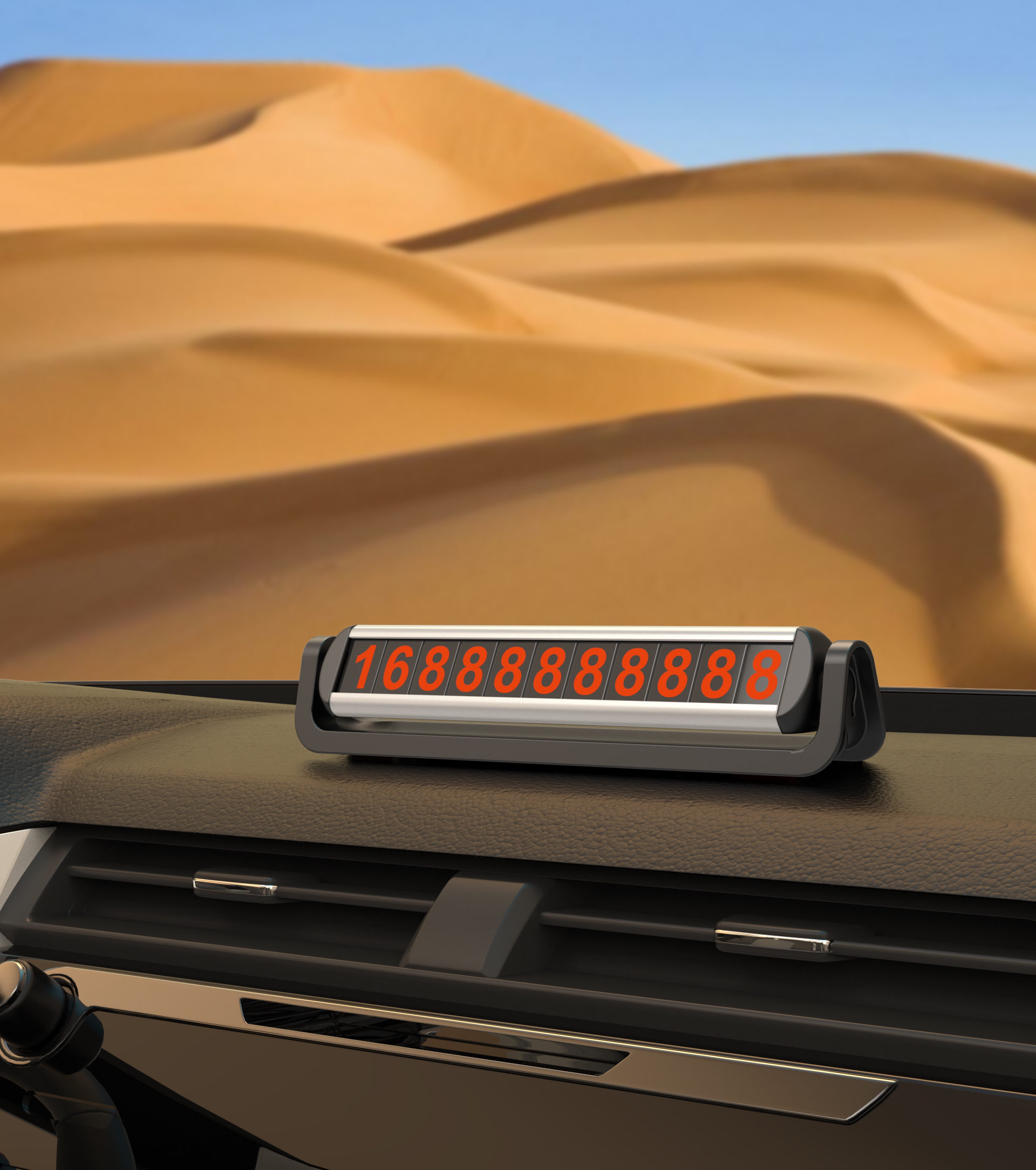 Parking sign，keyshot，