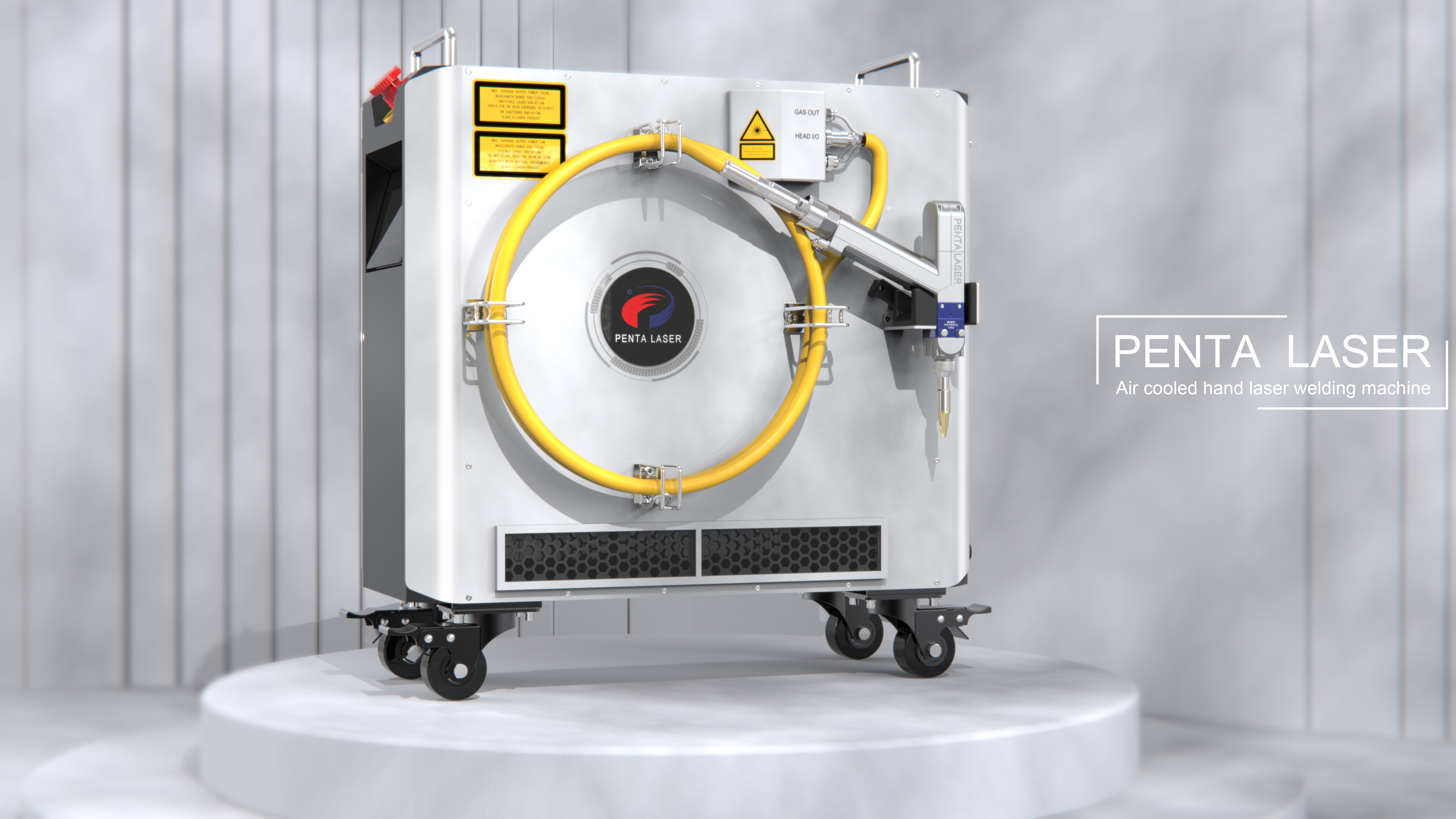 Air cooled laser handheld welding machine，