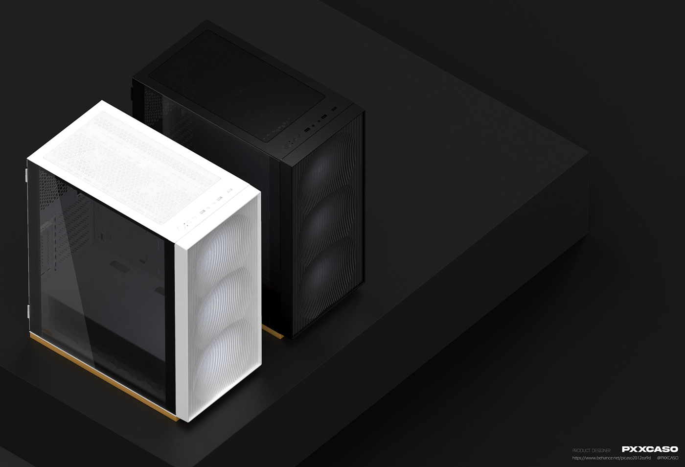 Computer machine box，dissipate heat，Computer case，