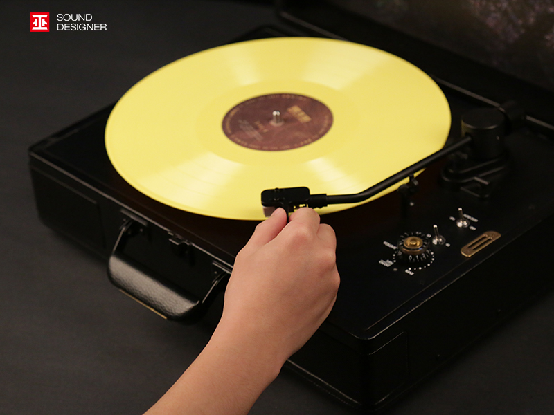 Vinyl record player，Artist co branding，Beauty on the earth，