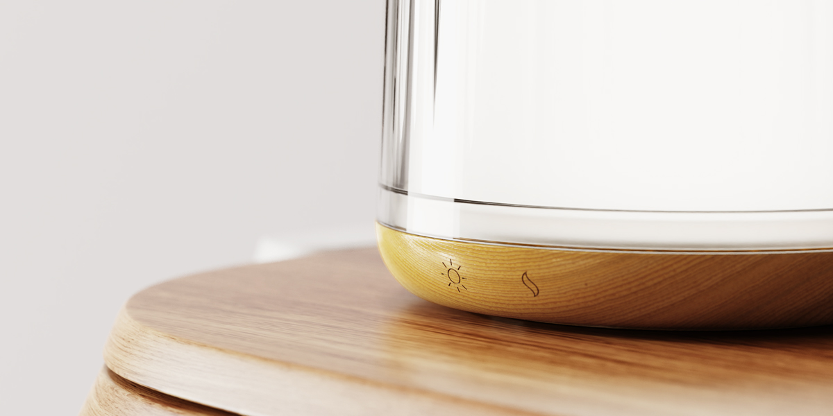 product design，household electrical appliances，Humidifier，Light luxury，industrial design，Vertical space，Aromatherapy，