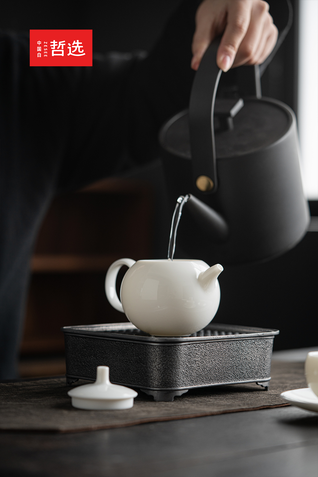 Chinese white，Zhe Xuan，ceramics，suit，gift，tea utensils，