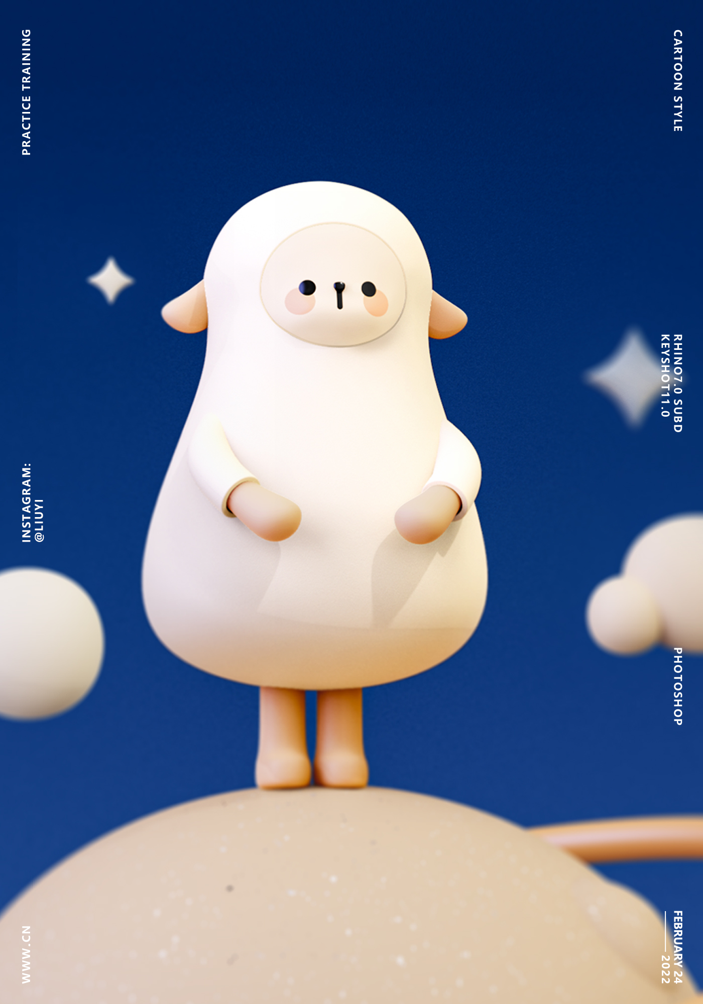 modeling，Render，practice，