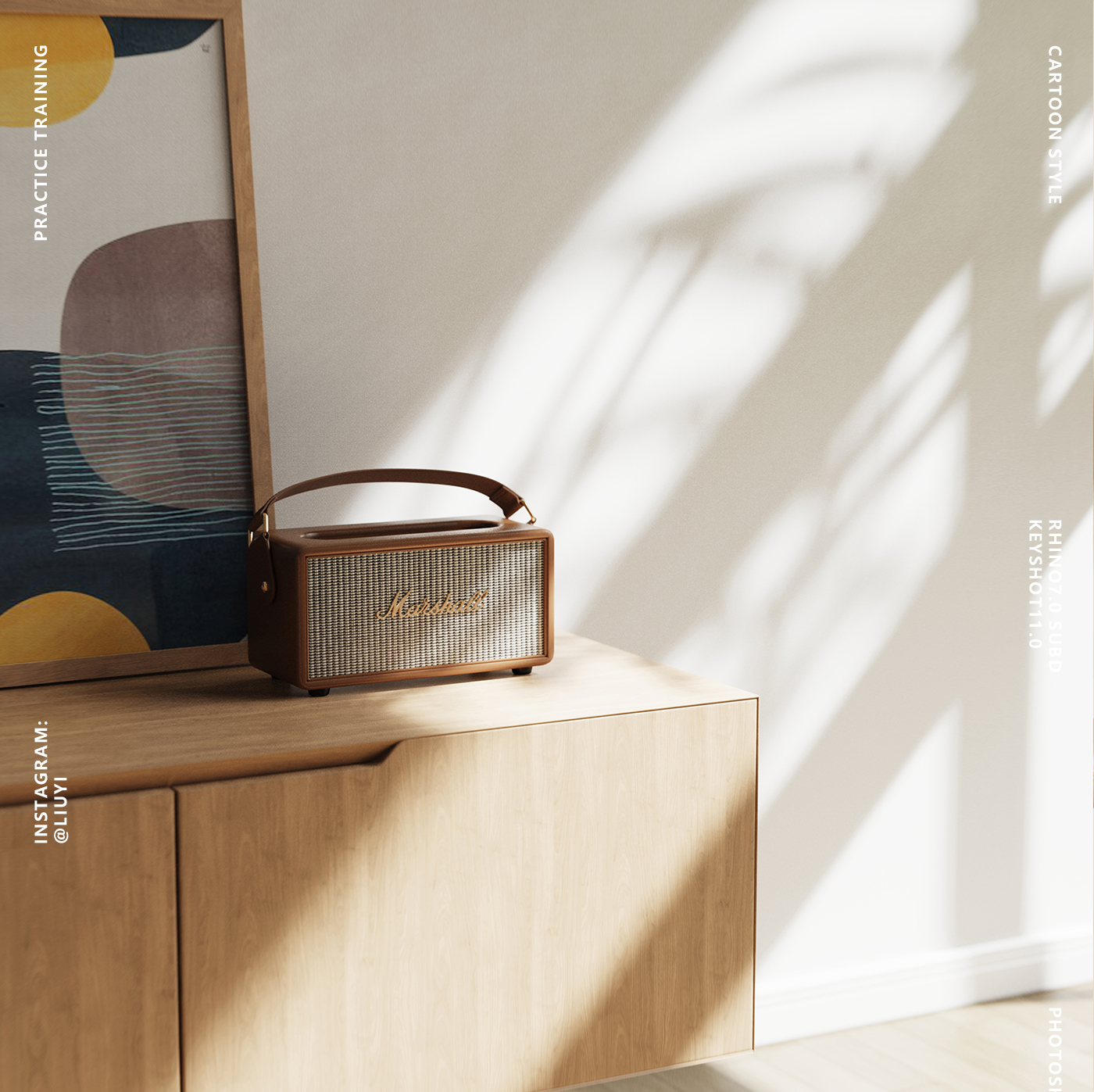 modeling，Render，practice，