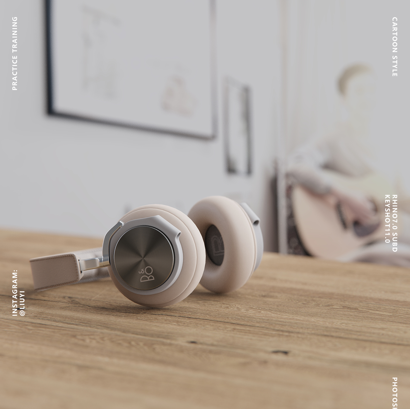 modeling，Render，practice，