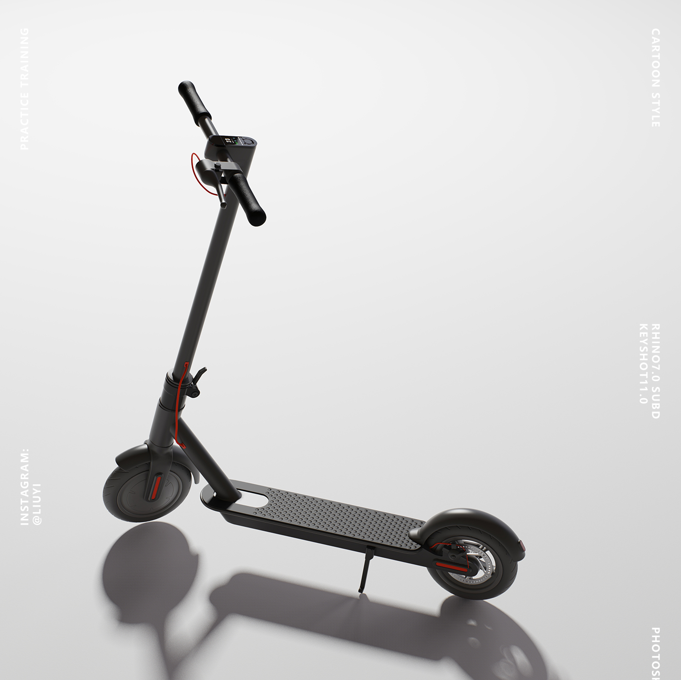 modeling，Render，practice，