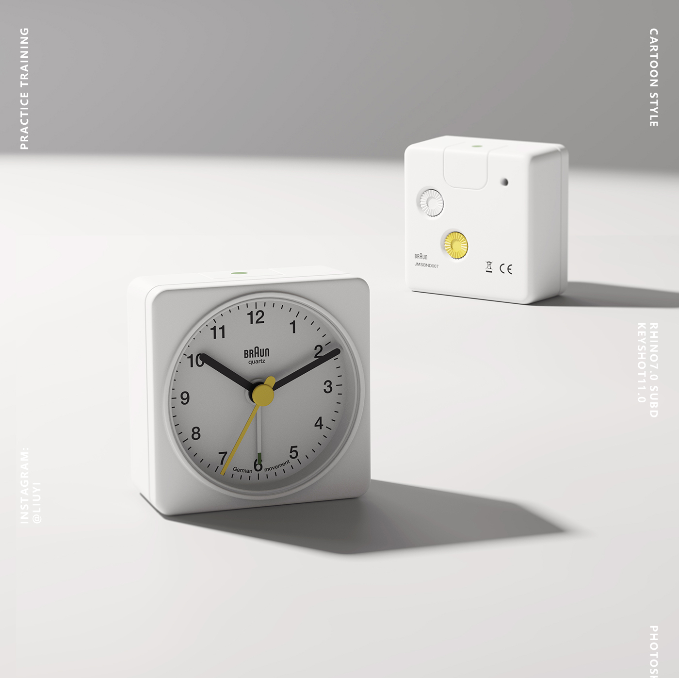 modeling，Render，practice，