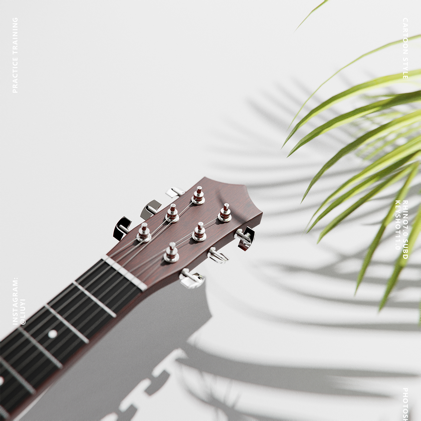 modeling，Render，practice，