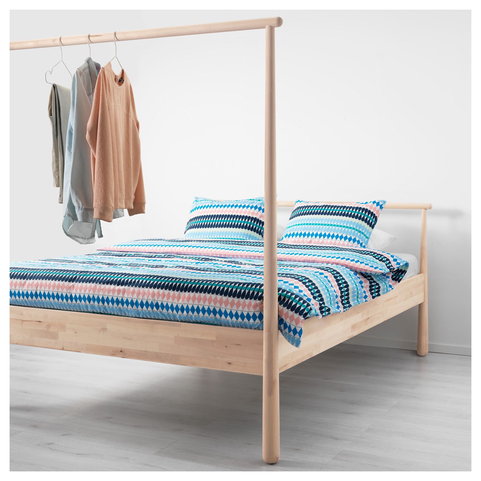 宜家,gjra床,ikea,桦木