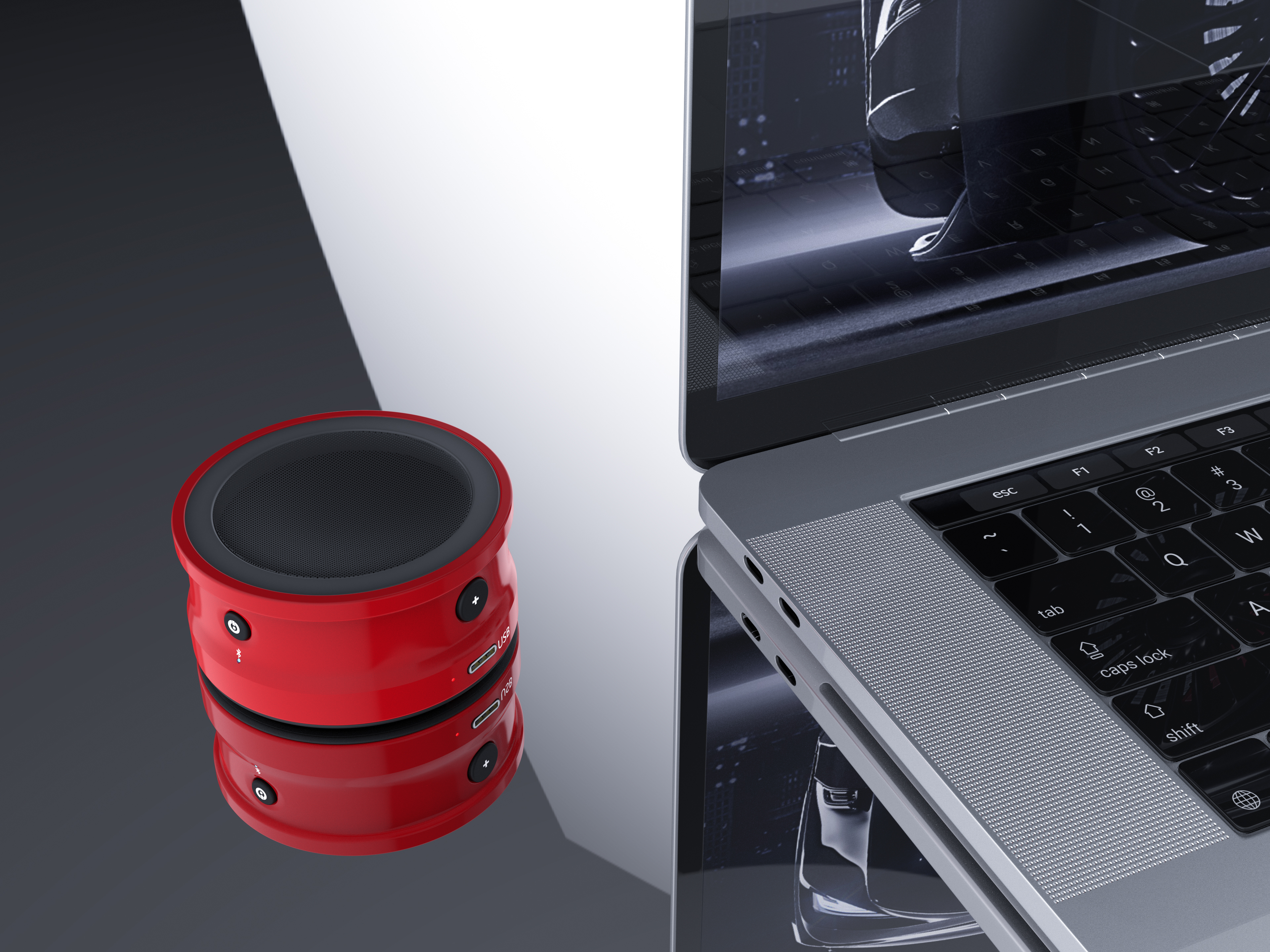 Bluetooth，loudspeaker box，Render，Bluetooth small speaker，practice，