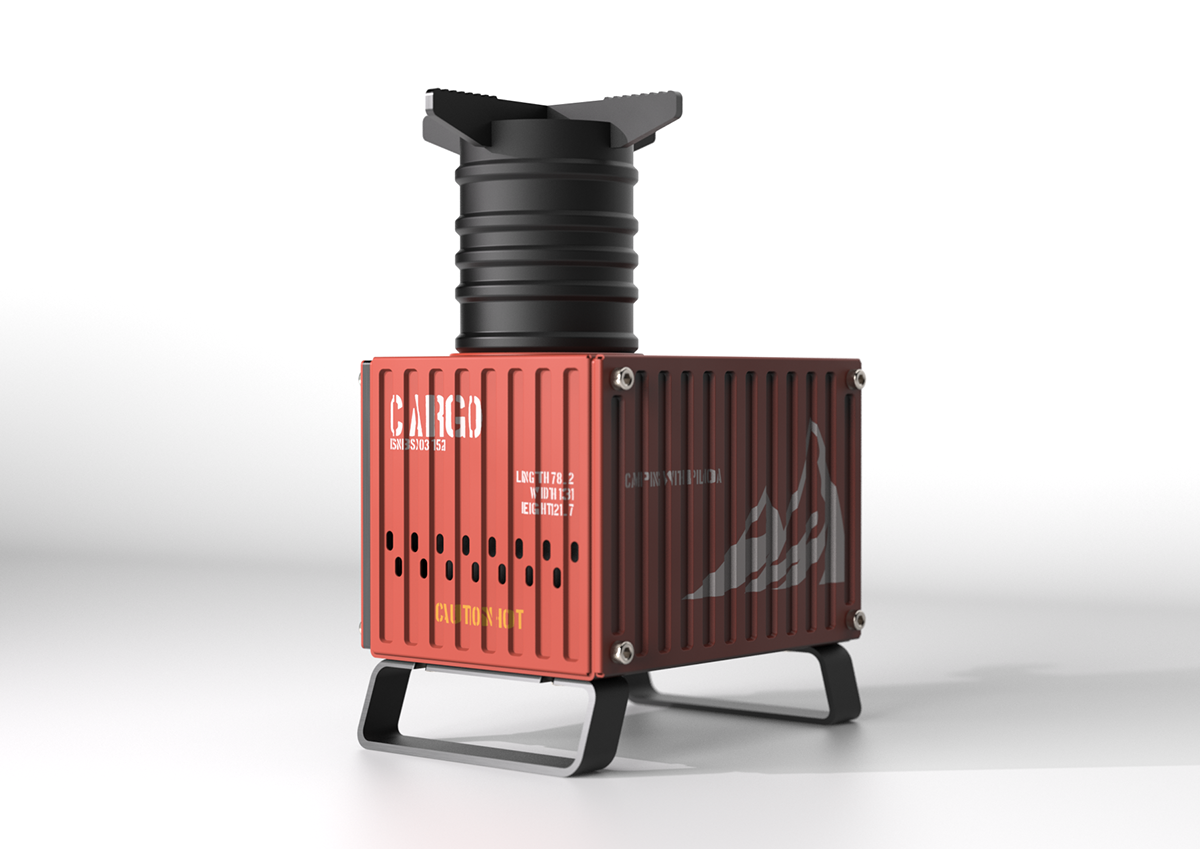 Campers，industrial design，Camping stove，outdoors，PILMO，