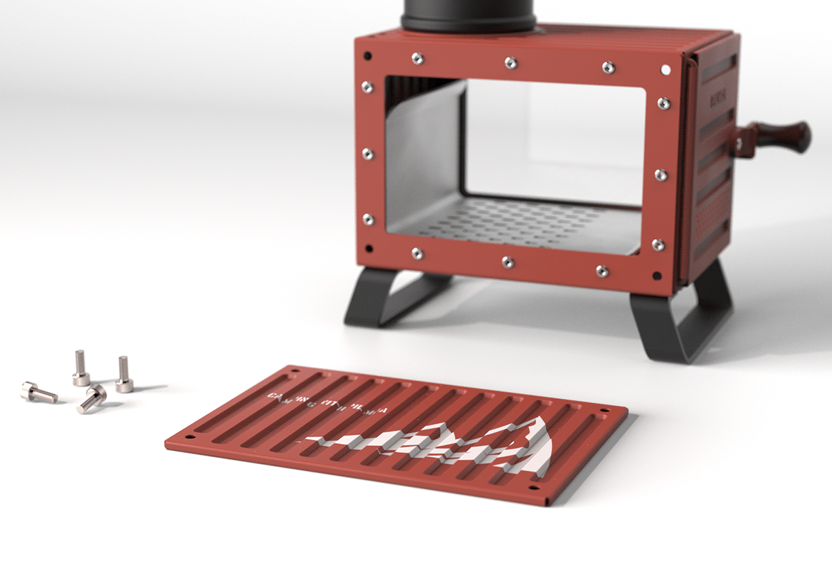 Campers，industrial design，Camping stove，outdoors，PILMO，