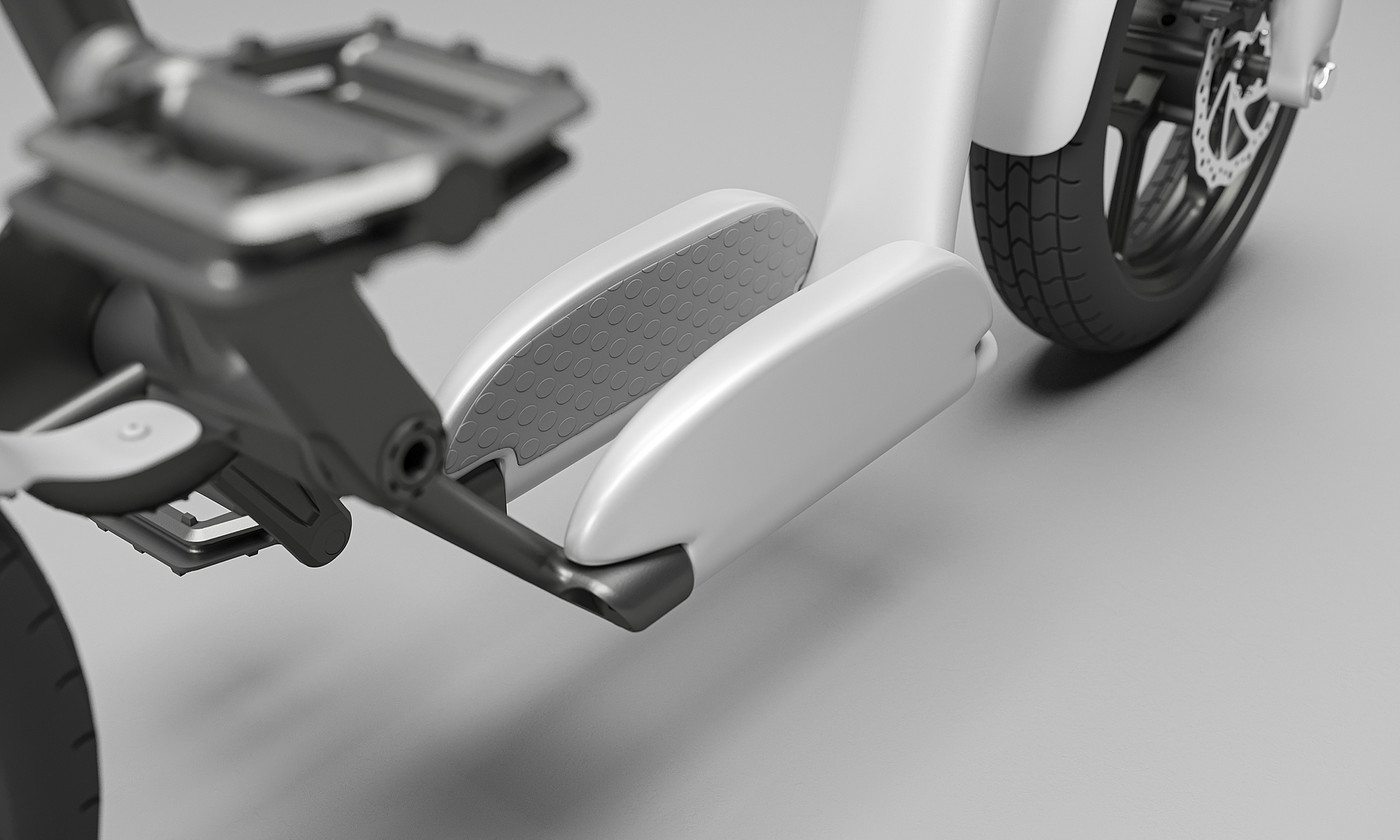 Bicycle，Skate，product design，Minimalist，