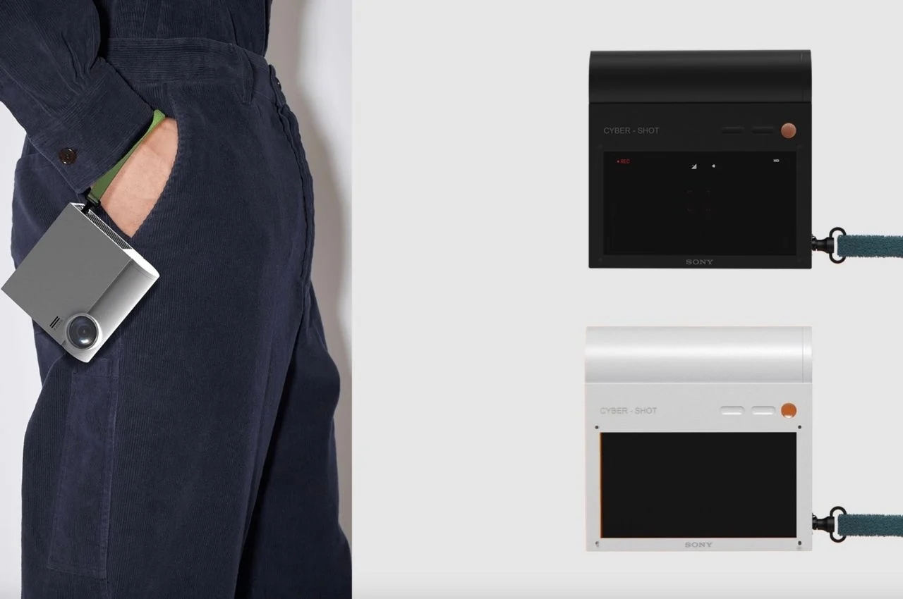 camera，Sony，Cybershot，product design，Motion camera，