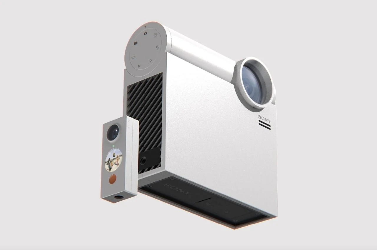 camera，Sony，Cybershot，product design，Motion camera，