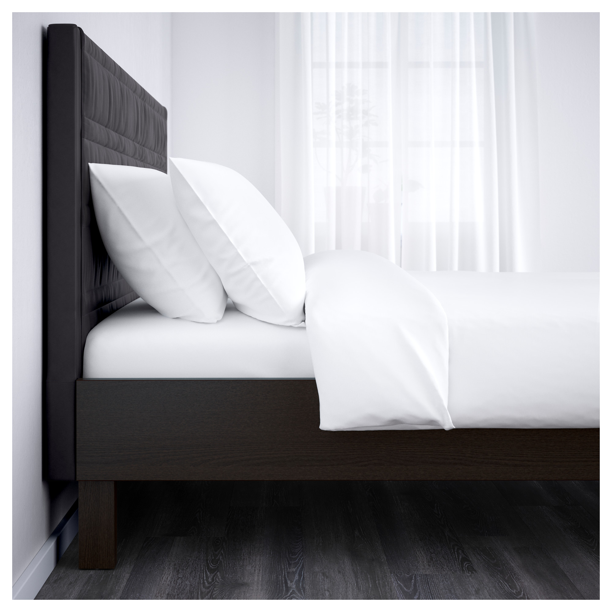 IKEA，Opran bed，dark grey，IKEA，