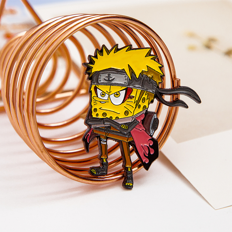 Trendy fashion accessories BROOCH BADGE go out can wear clothes Backpack，