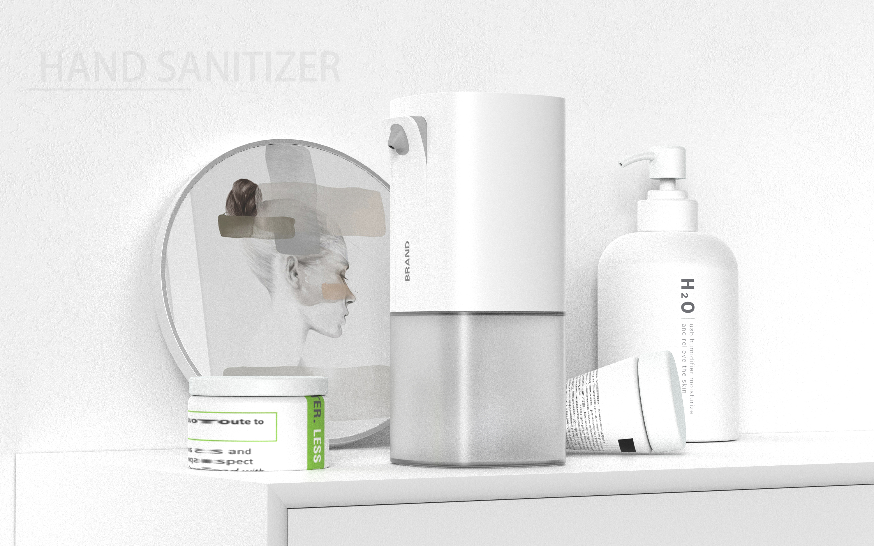 Inductive mobile phone, foam washing mobile phone，