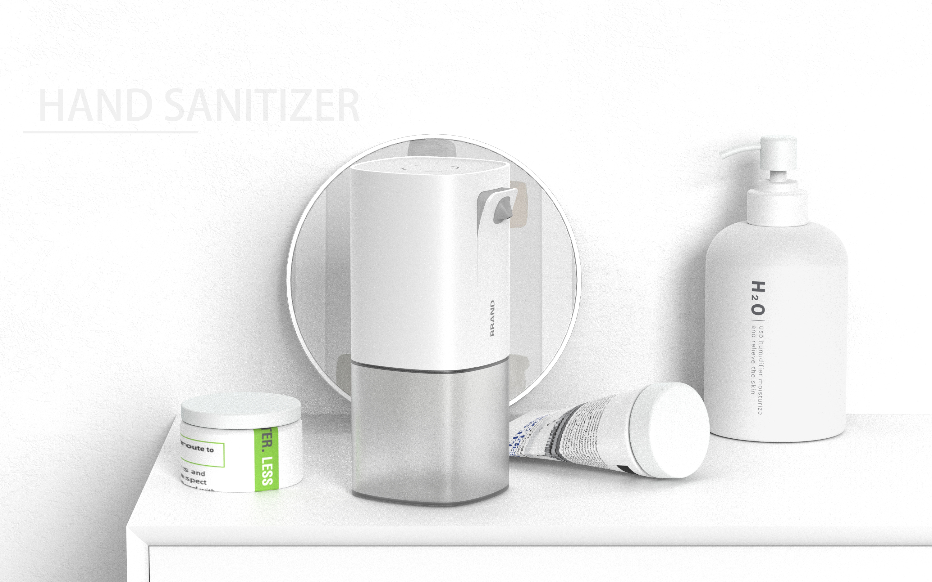 Inductive mobile phone, foam washing mobile phone，