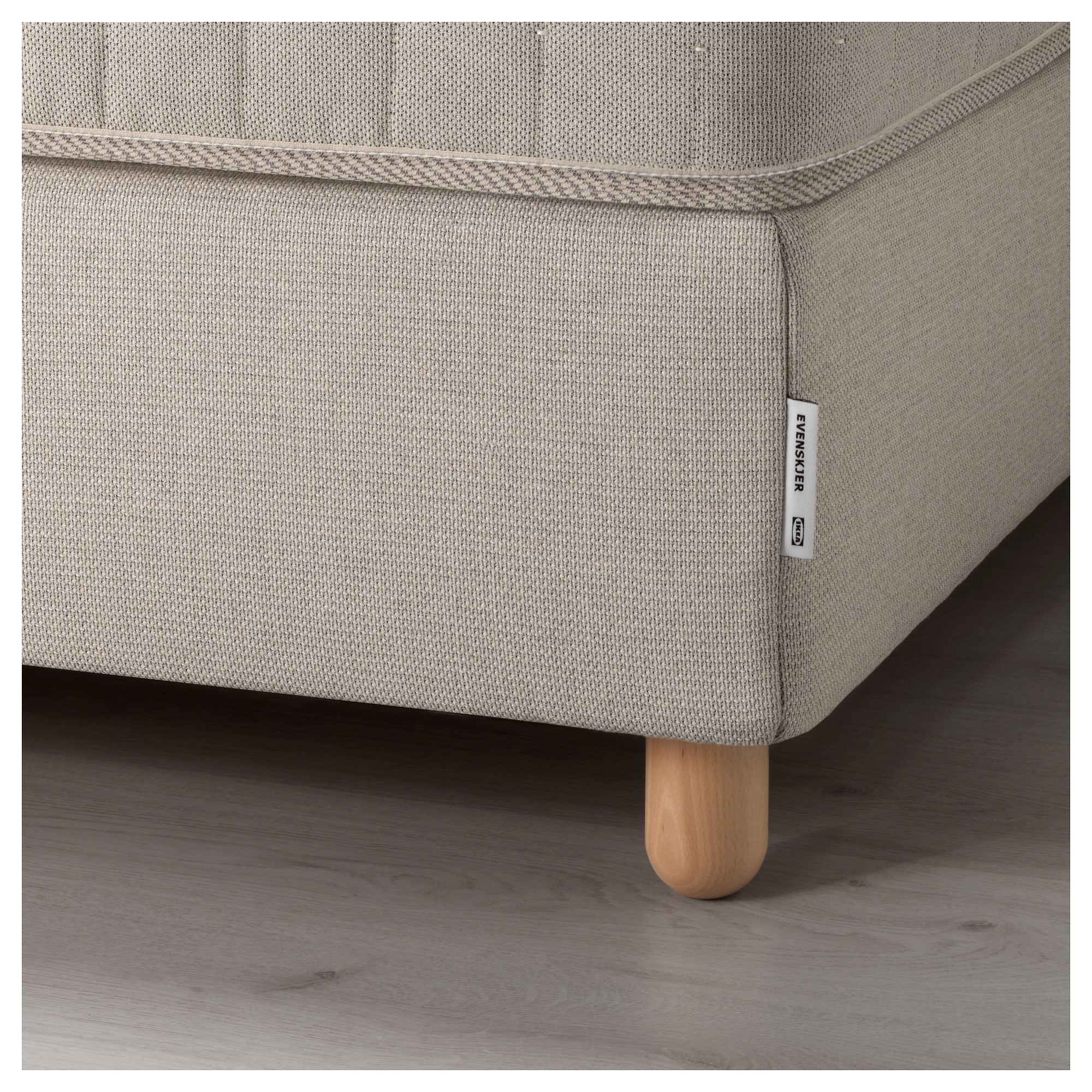 IKEA，Dunvik European bed，Tustna blue，IKEA，