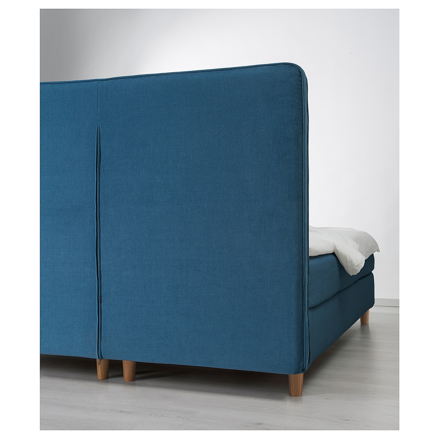 IKEA，Dunvik European bed，Tustna blue，IKEA，